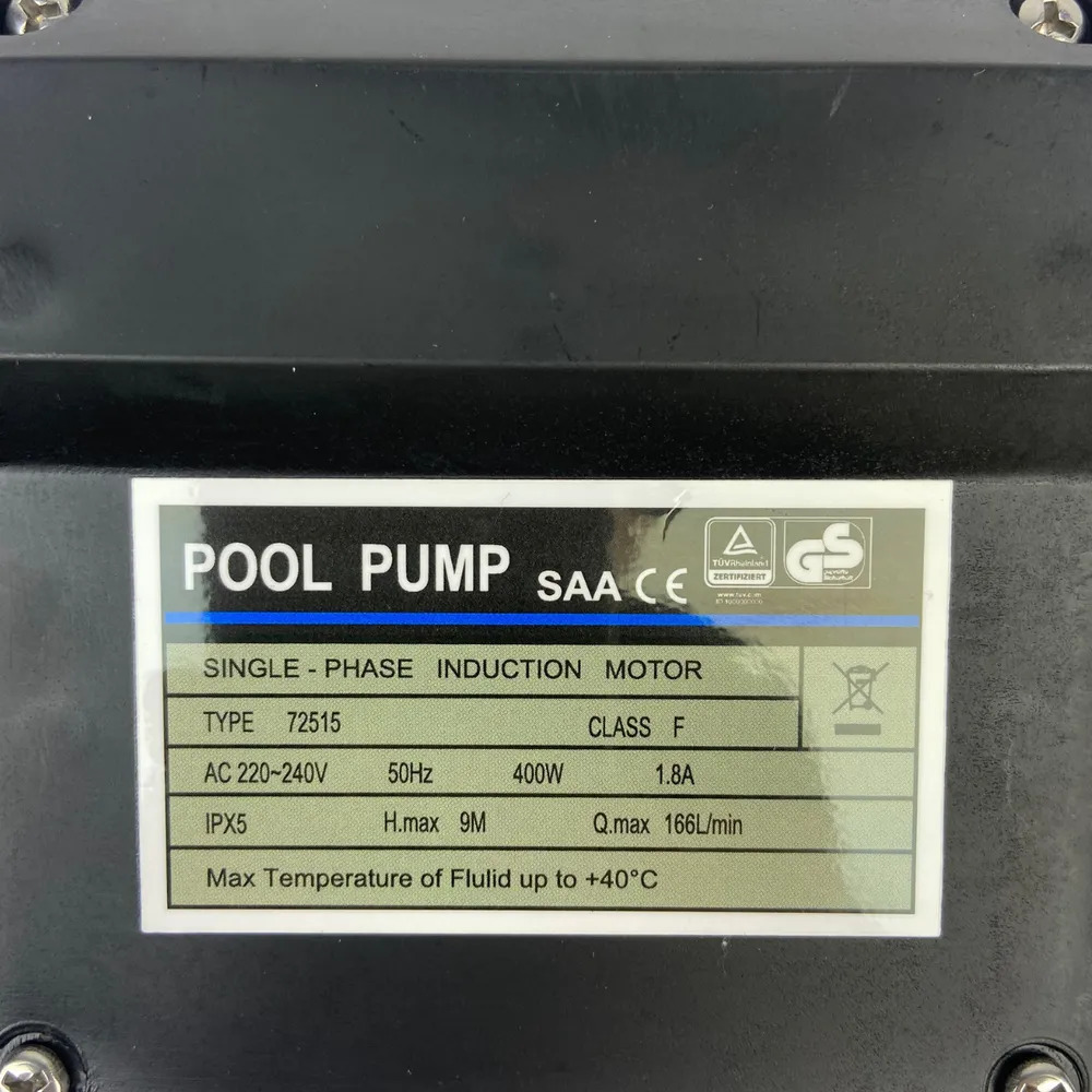 Фильтровальная установка Poolline BC72021 0,4 кВт, 10м3/ч