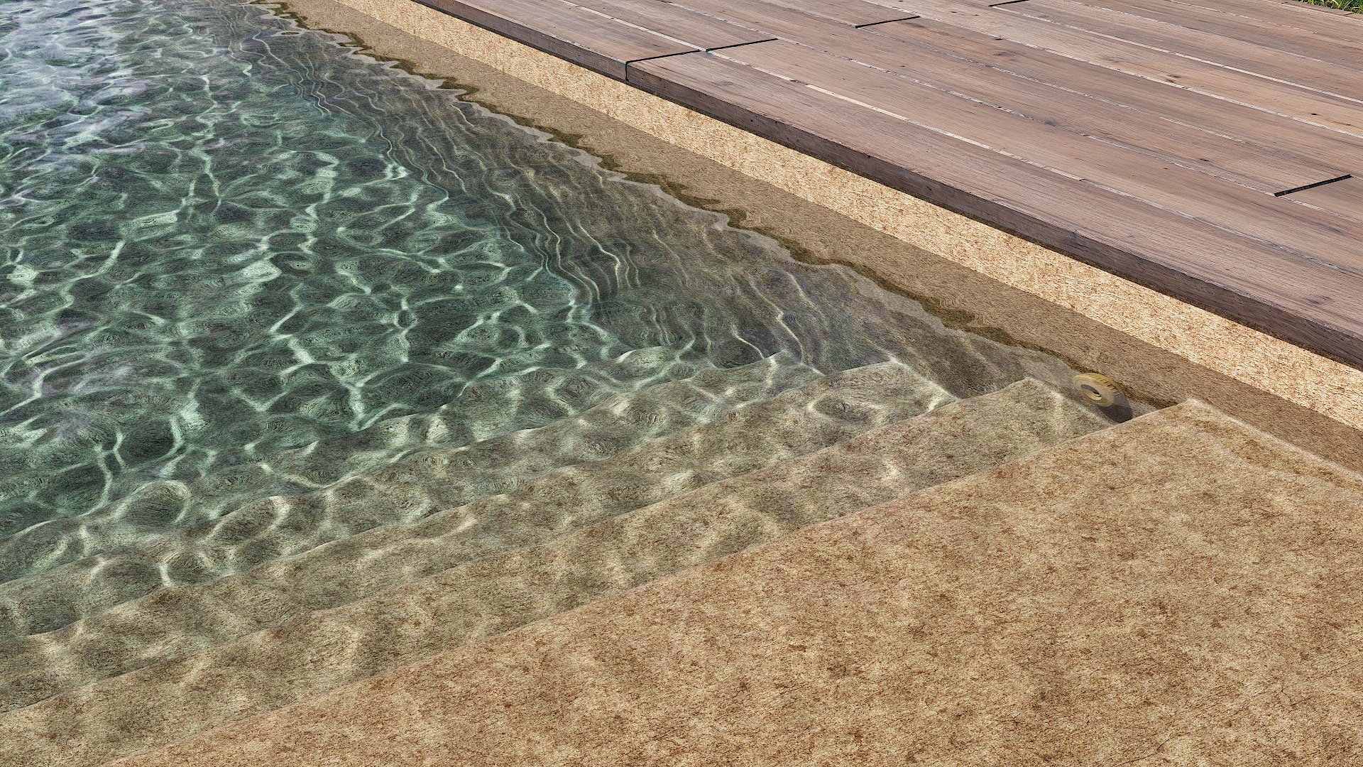 Лайнер ПВХ CGT AQUASENSE Granit Sand 1,65м.