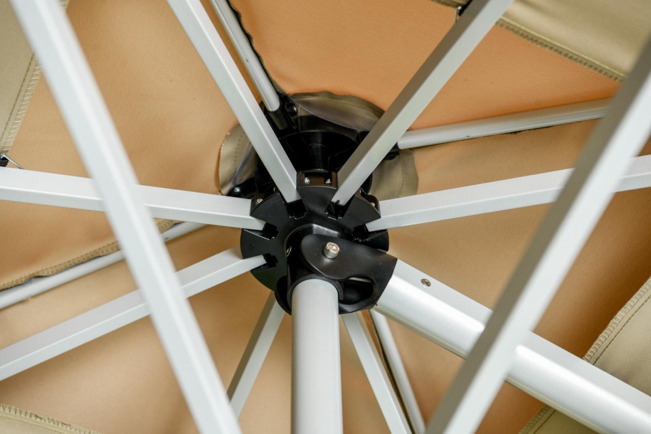 Зонт садовый д. 3 м бежевый