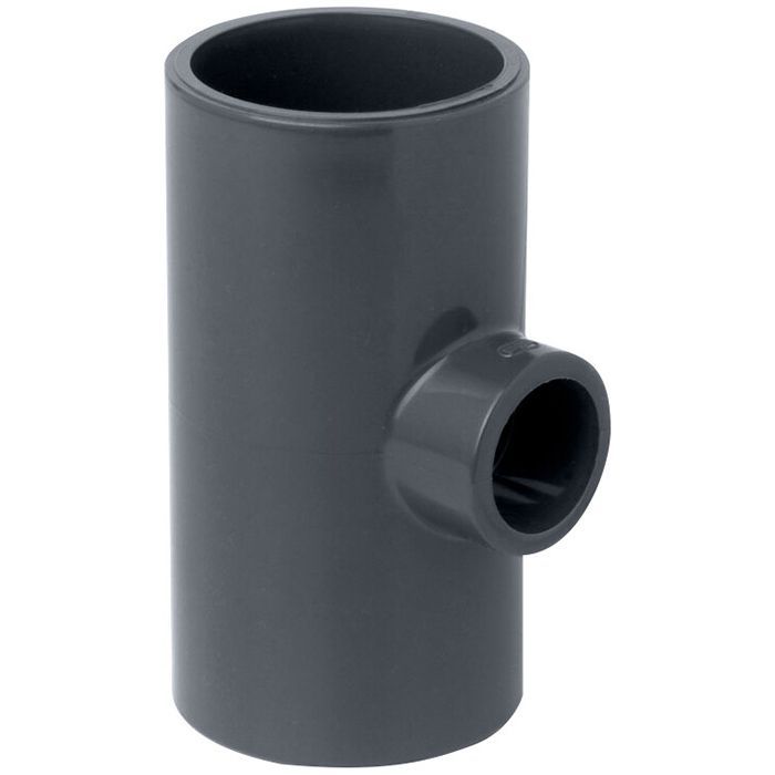 Тройник ПВХ 90° редукционный Тройник ПВХ 90° редукционный