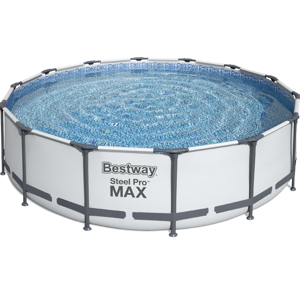 Каркасный бассейн Bestway 56950 (427х107 см) с картриджным фильтром, тентом и лестницей