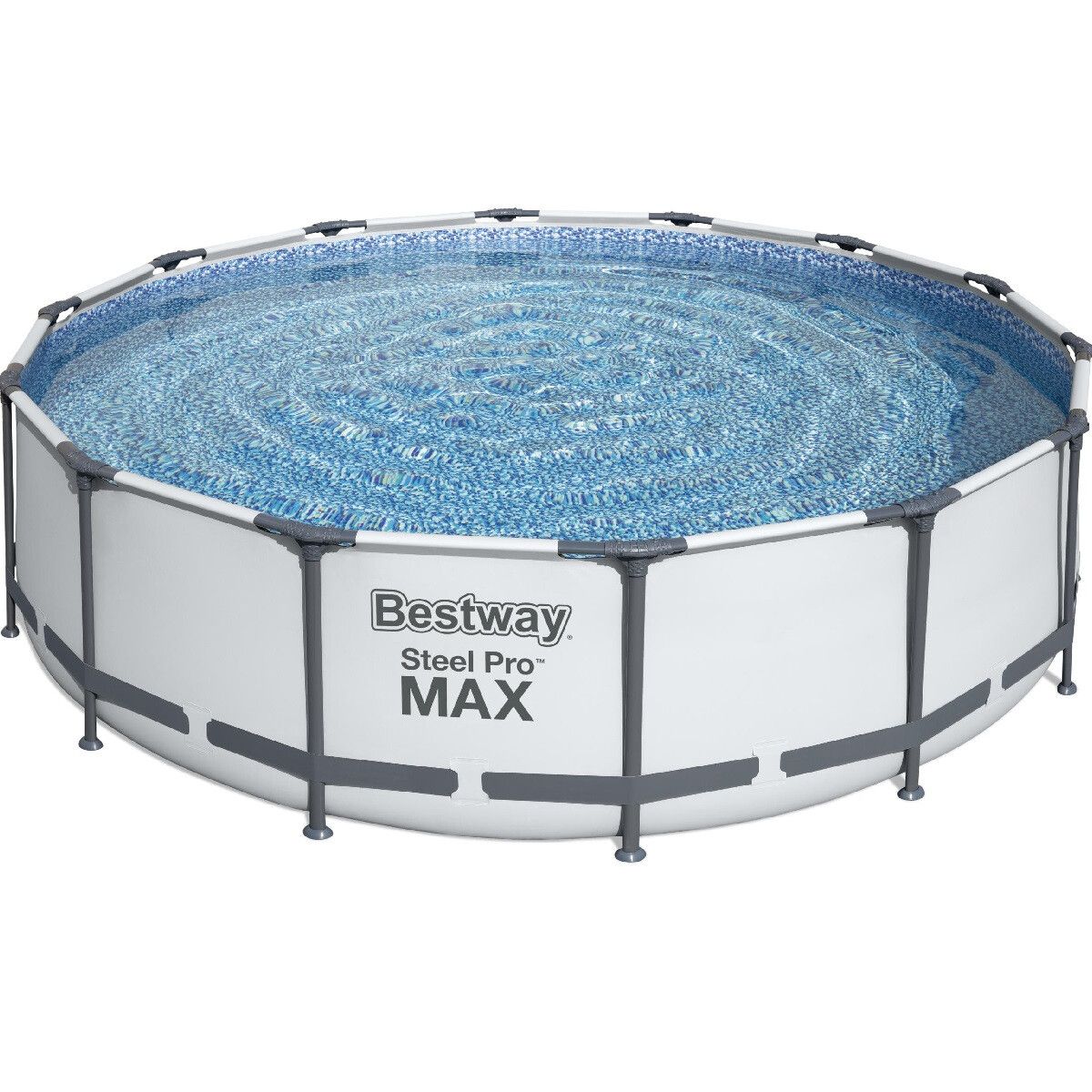 Каркасный круглый бассейн Bestway 56438 (457х122 см) с картриджным фильтром и лестницей