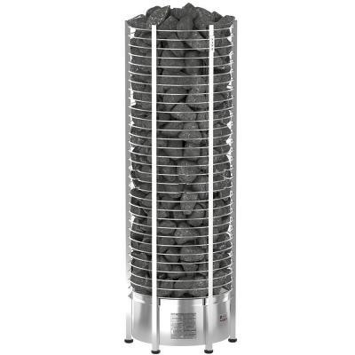 Электрическая печь SAWO TOWER TH3-60Ni2-P (6 кВт, выносной пульт, встроенный блок мощности, нержавейка, круглая)