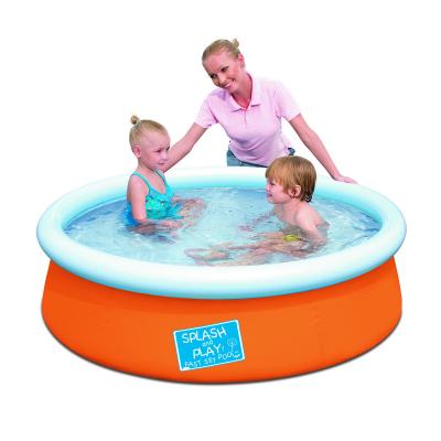 Детский надувной круглый бассейн Bestway 57241 (152x38) оранжевый