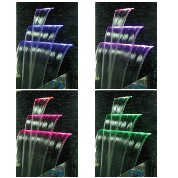 Стеновой водопад Aquaviva PB 300-150(L) с LED подсветкой