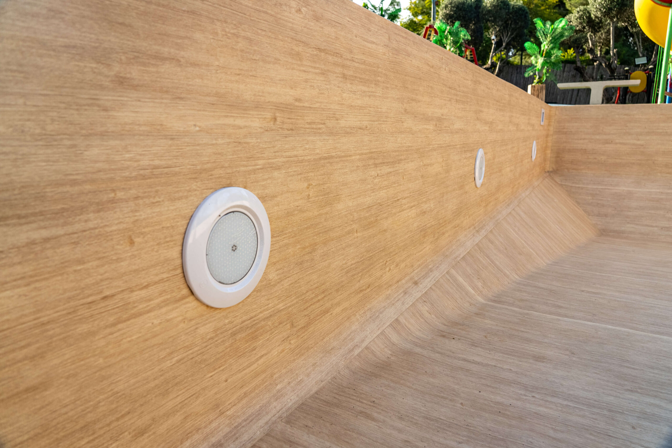 Пленка ПВХ для бассейна Haogenplast Larch Nature