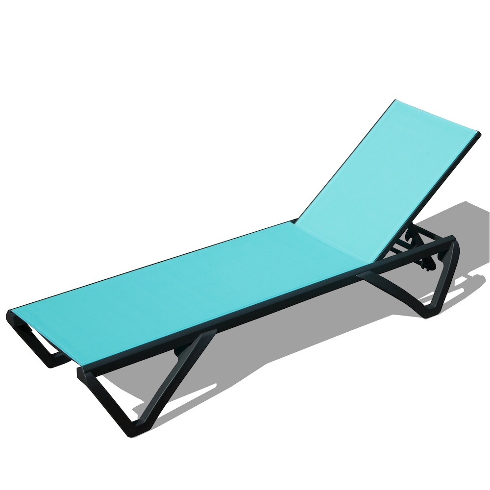 Шезлонг Stylish Patio LLDZ0585 бирюза