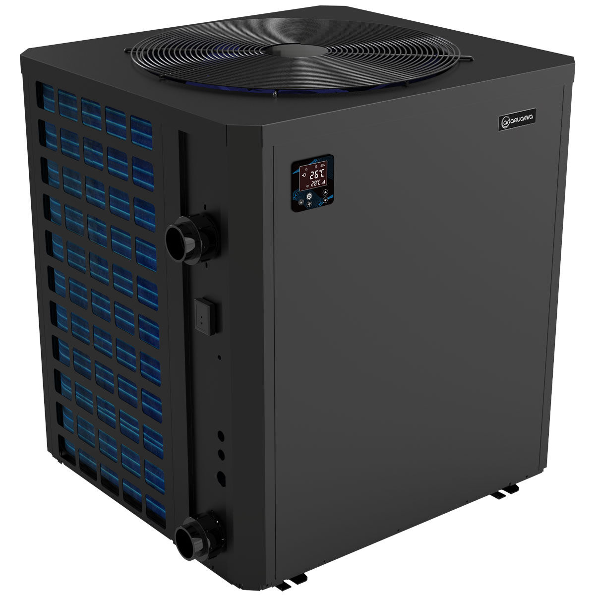 Тепловой насос Aquaviva F-plus AIC60T инвертор (130-260 м3, тепло/холод, 60 кВт, -7С, WiFi)