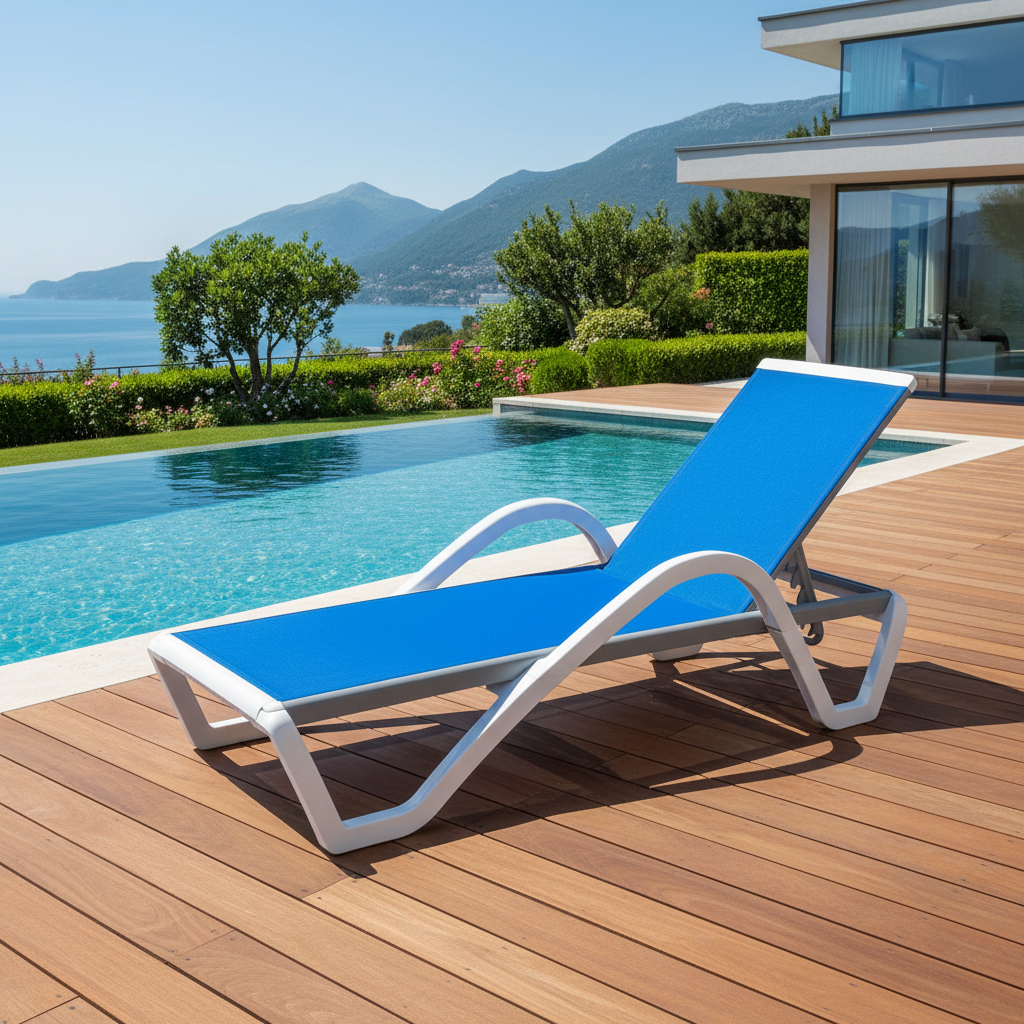 Шезлонг Stylish Patio LLDZ0562 синий