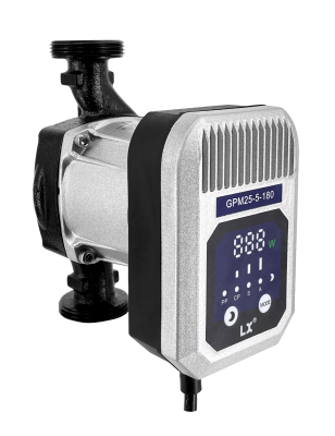 Циркуляционный насос AquaViva LX GPM25-5-130(220V, 3m3/h*5m, 0,032kW) с частотным регулированием