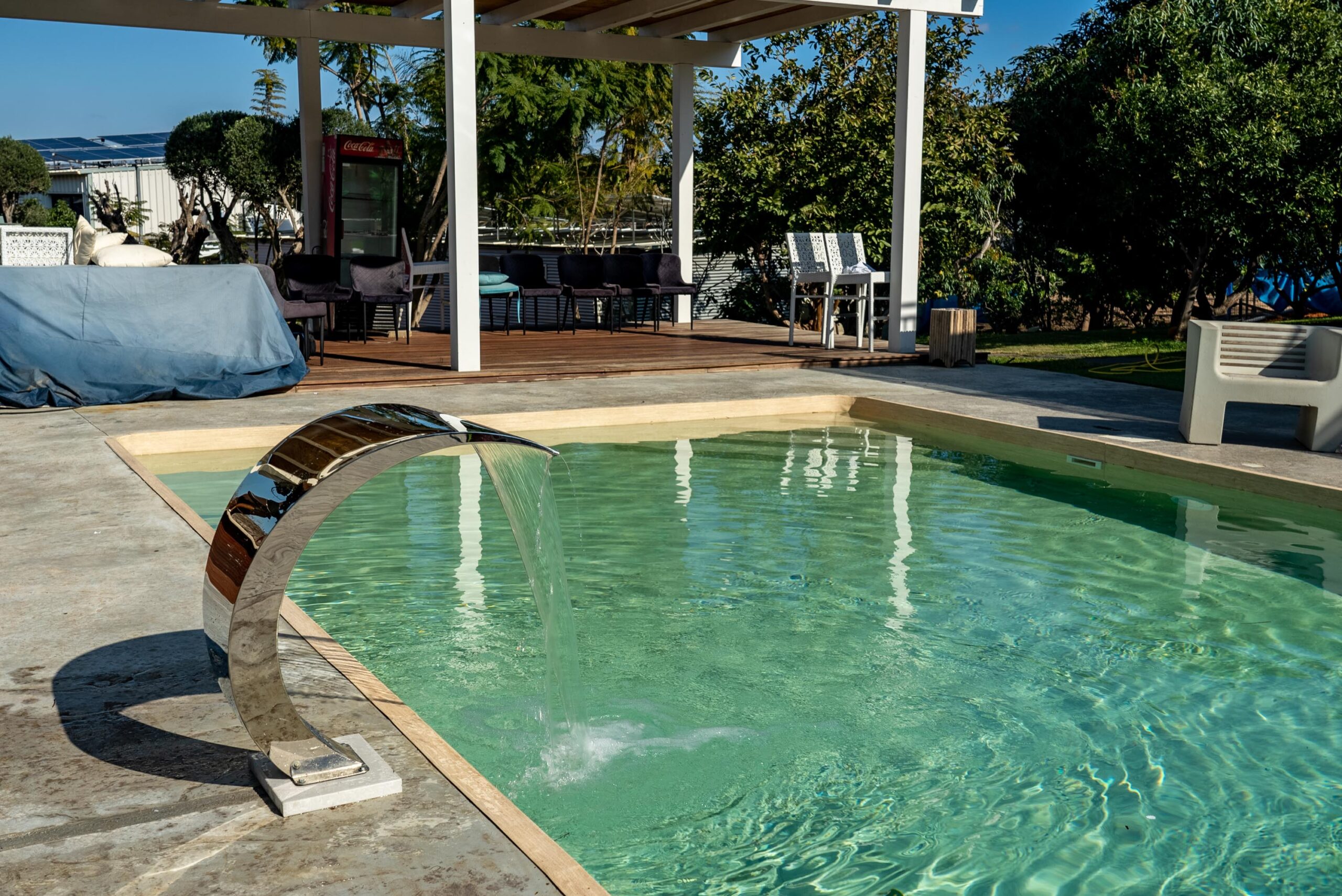 Пленка ПВХ для бассейна Haogenplast Larch Nature