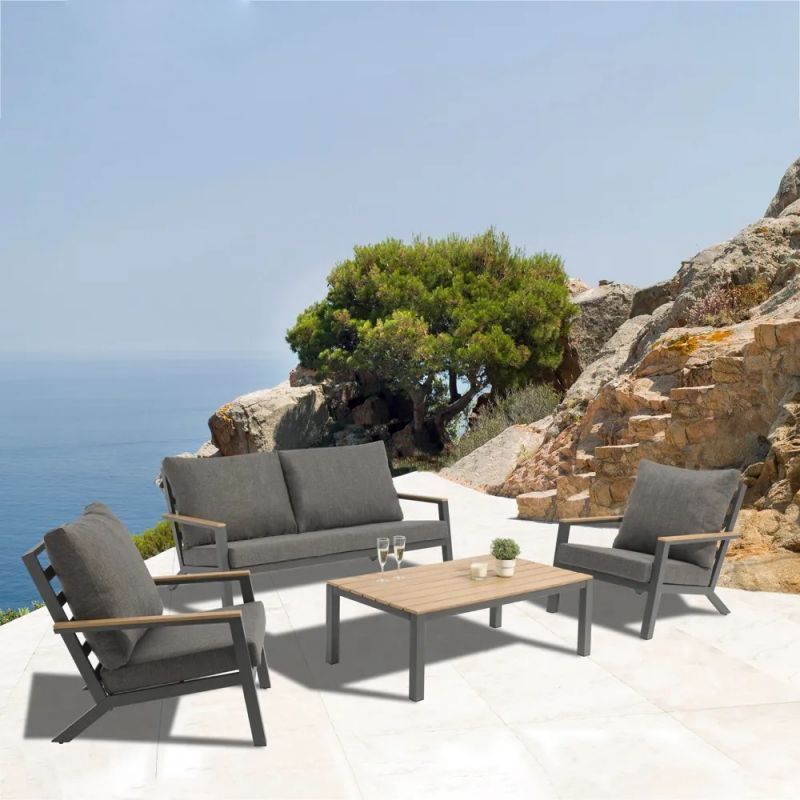 Комплект мебели Stylish Patio 4 предмета (3-х местный диван, 2 кресла, чайный столик)