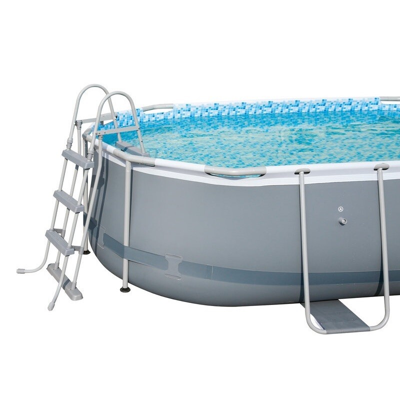 Каркасный бассейн Bestway 56620 (427х250х100 см) с картриджным фильтром и лестницей