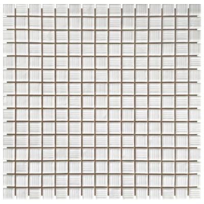 Мозаика стеклянная AquaViva YF-MSLM01 белая Мозаика стеклянная AquaViva YF-MSLM01 белая